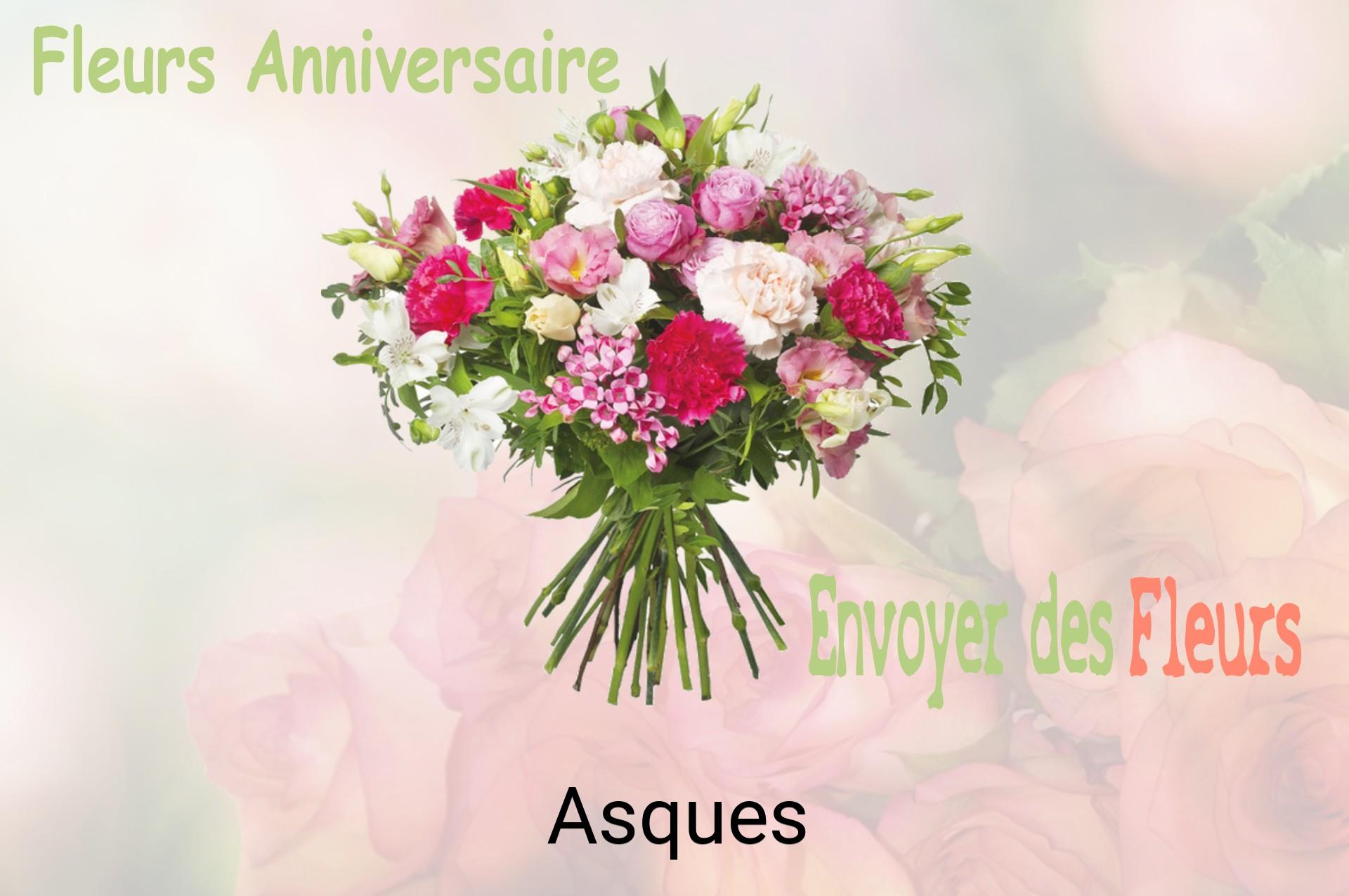 Bouquet de fleurs d’anniversaire livré à Asques