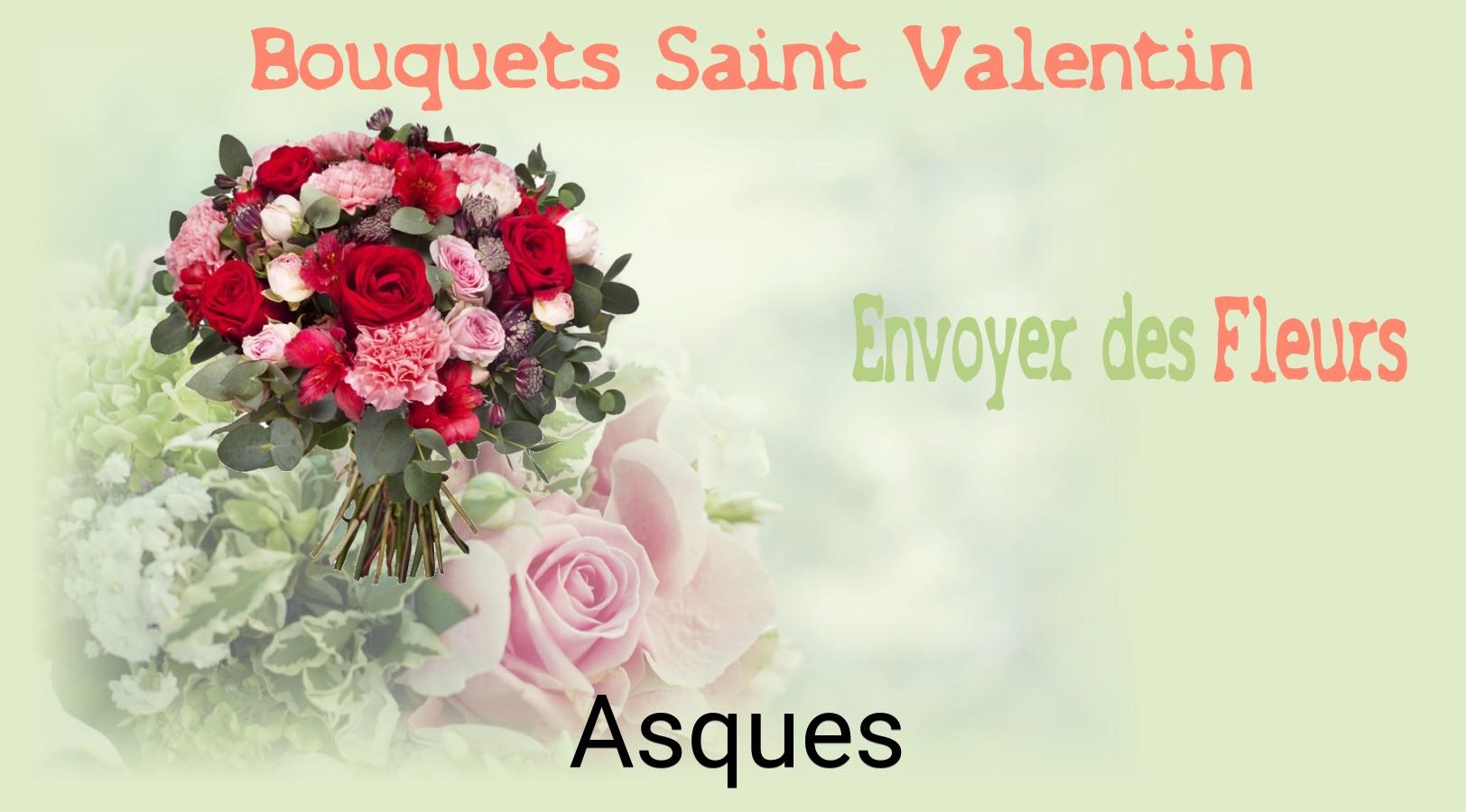 Roses de Saint-Valentin livrées à Asques